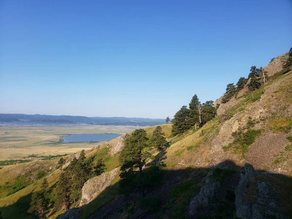 Widok Park Stanowy Bear Butte Dakota Południowa — Zdjęcie stockowe