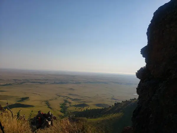 Widok Park Stanowy Bear Butte Dakota Południowa — Zdjęcie stockowe