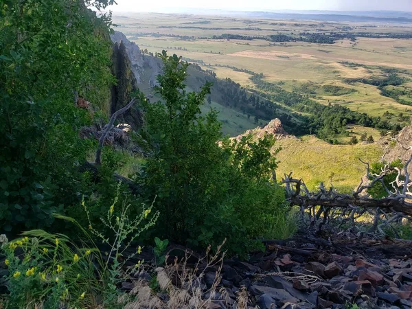 Widok Park Stanowy Bear Butte Dakota Południowa — Zdjęcie stockowe