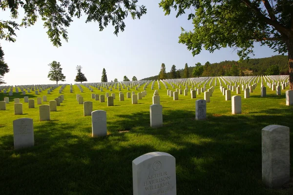 Cementerio Nacional Black Hills Verano Dakota Del Sur — Foto de Stock