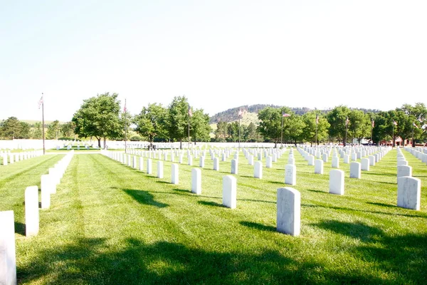 Cementerio Nacional Black Hills Verano Dakota Del Sur —  Fotos de Stock