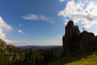 Güney Dakota, Yazın Needles Otobanından Görüntüler