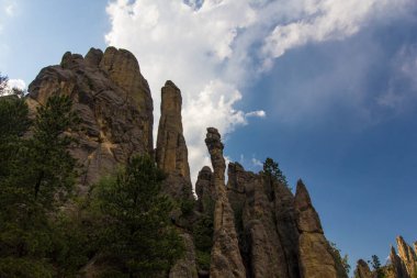 Güney Dakota, Yazın Needles Otobanından Görüntüler