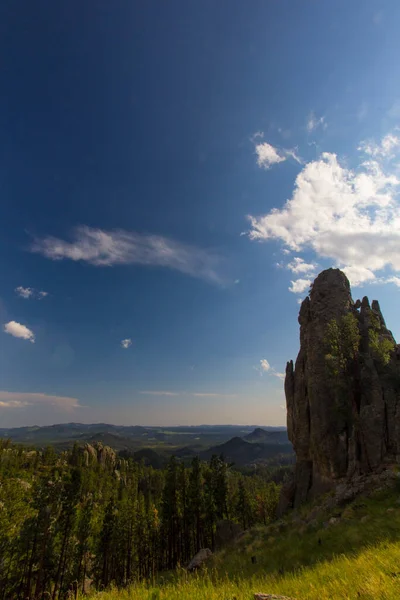 Виды Автострады Игла Летом Южная Дакота — стоковое фото