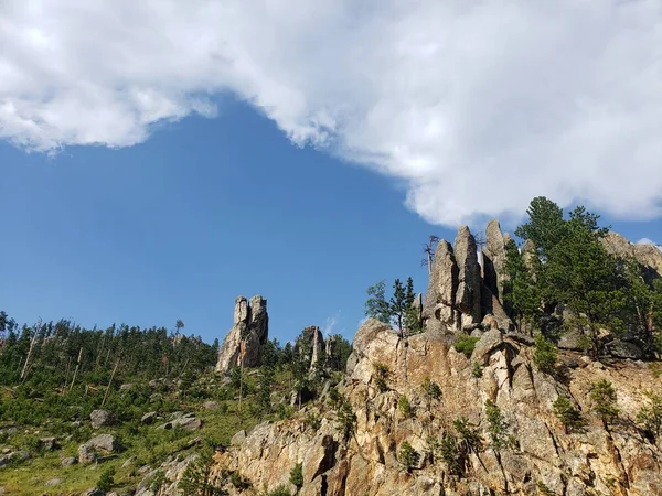 Ansichten Vom Needles Highway Sommer South Dakota — Stockfoto