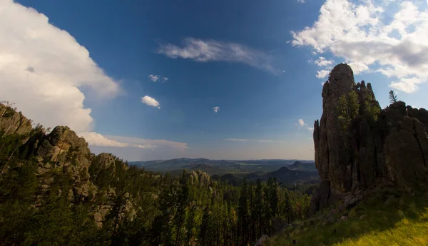 Vista Dalla Needles Highway Estate Dakota Del Sud — Foto Stock