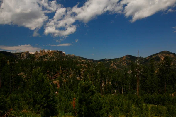 Vistas Desde Autopista Needles Verano Dakota Del Sur —  Fotos de Stock