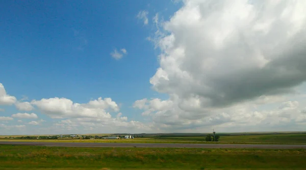 Uitzicht Grote Vlakten Zuid Dakota — Stockfoto