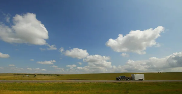 Uitzicht Grote Vlakten Zuid Dakota — Stockfoto