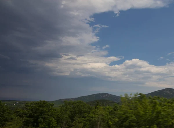 Άποψη Του Εθνικού Πάρκου Acadia Maine — Φωτογραφία Αρχείου