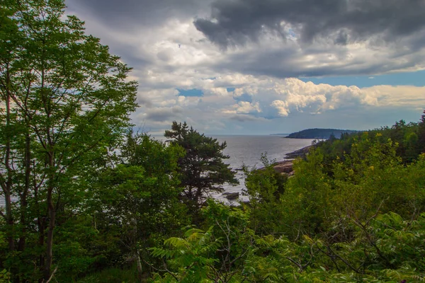 Veduta Del Parco Nazionale Dell Acadia Maine — Foto Stock