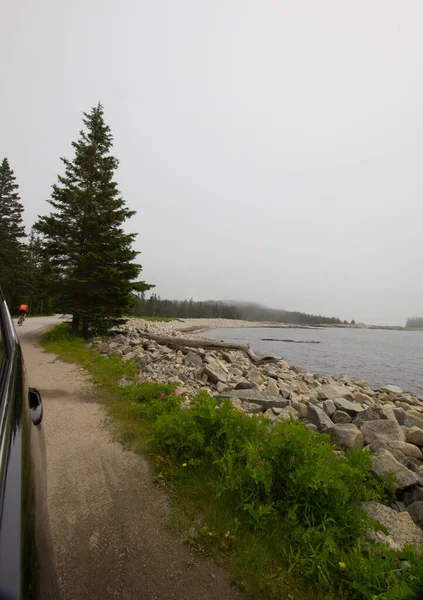 Widok Park Narodowy Acadia Maine — Zdjęcie stockowe