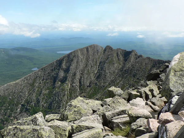 План Baxter State Park Maine — стокове фото