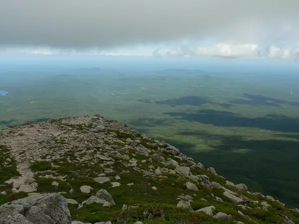 План Baxter State Park Maine — стокове фото