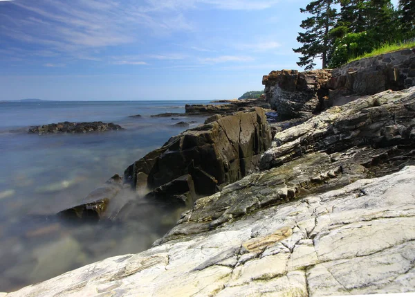 Vistas Frenchman Bay Maine — Fotografia de Stock