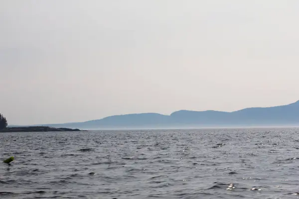 Uitzicht Franstalige Baai Maine — Stockfoto
