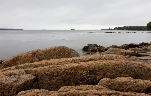 Widok Zatokę Gouldsboro Maine — Zdjęcie stockowe