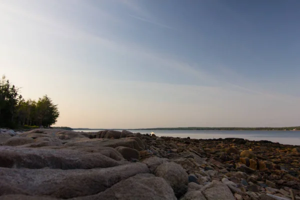 Uitzicht Gouldsboro Bay Maine — Stockfoto