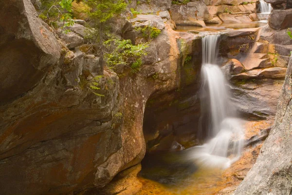 Parafuso Auger Falls Grafton Notch State Park Maine — Fotografia de Stock