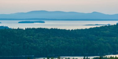 Maine, Penobscot Körfezi Manzarası