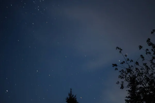 View Night Sky Maine — Stock Photo, Image