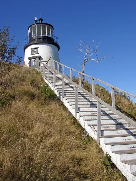 Eulenkopf Leuchtturm — Stockfoto