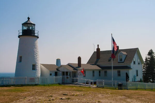 Widok Pemaquid Point Maine — Zdjęcie stockowe