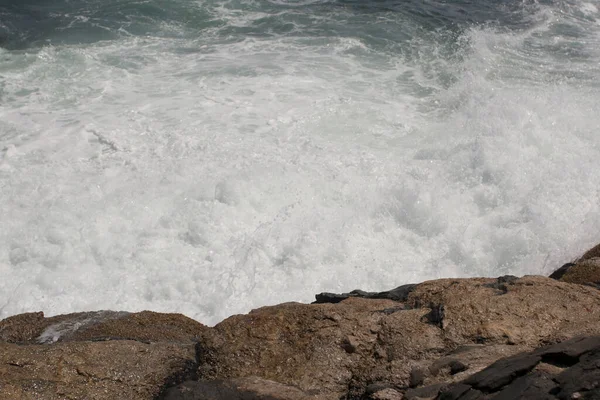 Θέα Στο Pemaquid Point Maine — Φωτογραφία Αρχείου