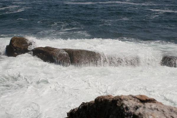 Widok Pemaquid Point Maine — Zdjęcie stockowe