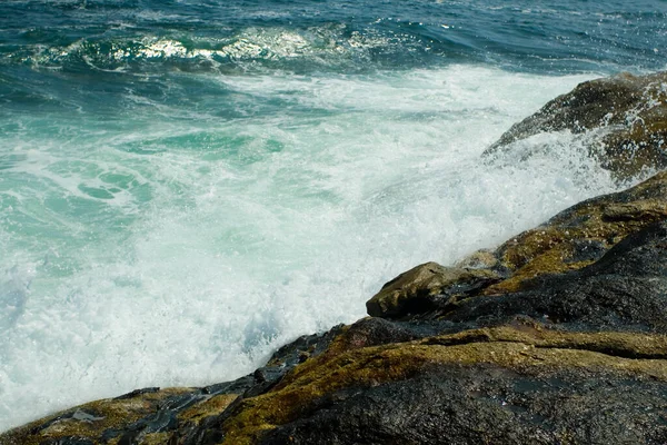 Widok Pemaquid Point Maine — Zdjęcie stockowe