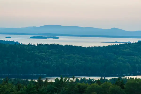 Vistas Penobscot Bay Maine — Fotografia de Stock