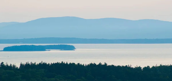 Uitzicht Penobscot Bay Maine — Stockfoto