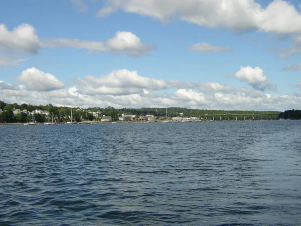 Utsikt Över Penobscot Bay Maine — Stockfoto
