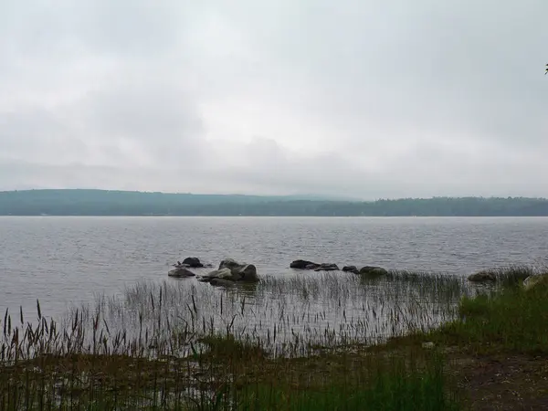 Vistas Los Alrededores Swan Lake Maine — Foto de Stock