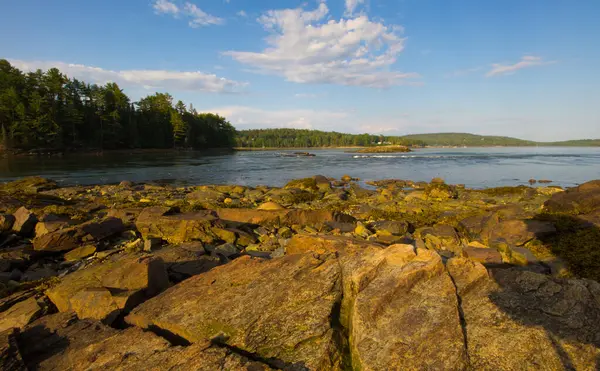 Tidal Falls Preserve Maine — Stockfoto