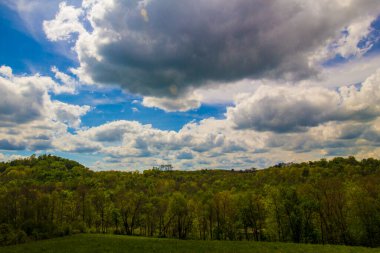 Ohio 'daki Amish Ülkesi manzarası
