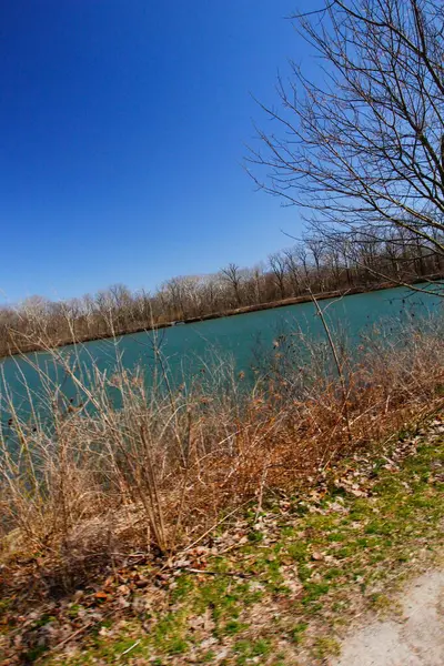 オハイオ州コロンバスのアントリム湖公園 — ストック写真