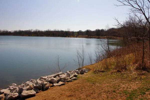 Antrim Lake Park Columbus Ohio — Stockfoto