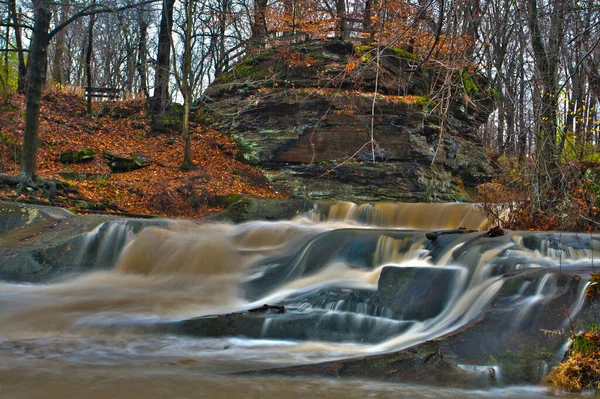 David Fortier River Park Olmstead Falls Ohio — Foto de Stock