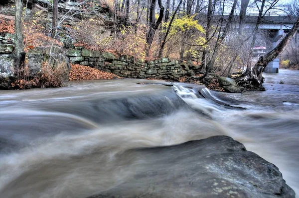 David Fortier River Park Olmstead Falls Ohio — 스톡 사진