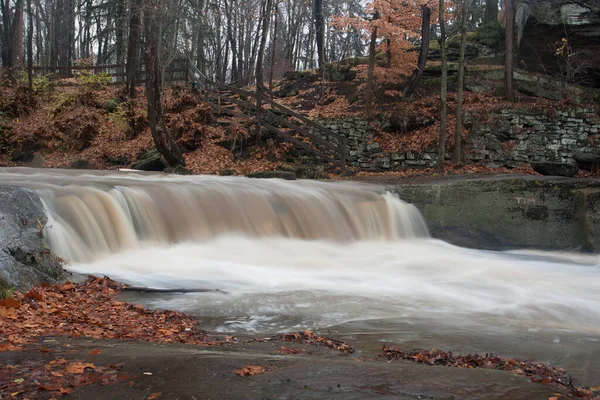 David Fortier River Park Olmstead Falls Ohio — 图库照片