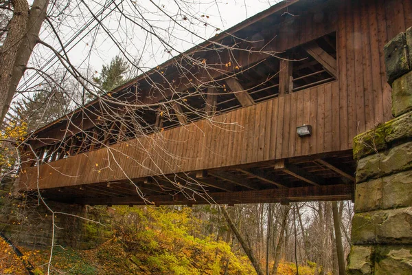 David Fortier River Park Olmstead Falls Ohio — Fotografia de Stock