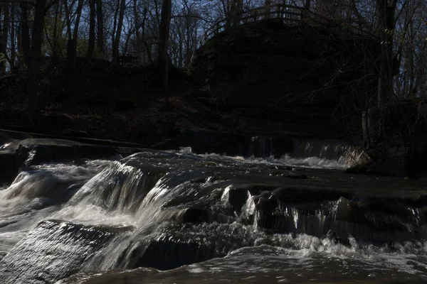 David Fortier River Park Olmstead Falls Ohio — Foto Stock