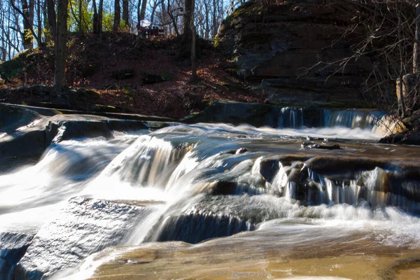 David Fortier River Park Olmstead Falls Ohio — 스톡 사진