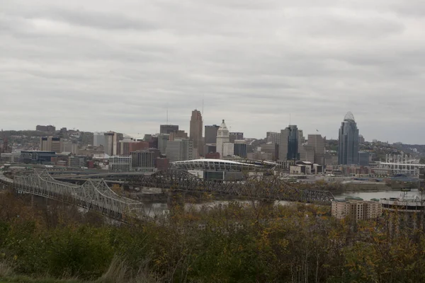 Vue Sur Ville Cincinnati Ohio — Photo
