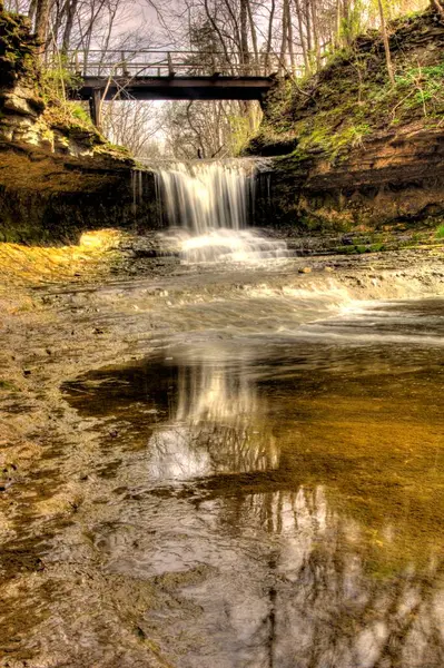 Glen Helen Preserve Yellow Springs Ohio — Foto de Stock