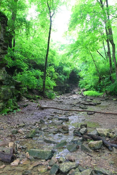 Indian Village Canyon Columbus Ohio — Stockfoto