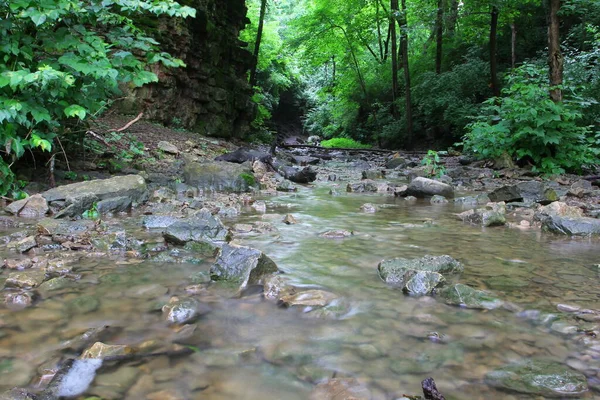 Indian Village Canyon Columbus Ohio — Fotografia de Stock