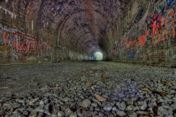 Tunel Moonville Hrabstwo Vinton Ohio — Zdjęcie stockowe