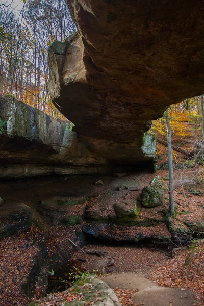 Rockbridge State Nature Preserve Ohio — 스톡 사진